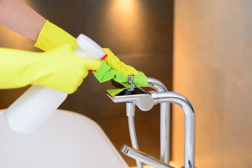 Cleaning service homepage for Harringay homes and businesses
