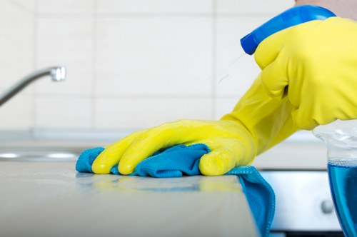 Harringay cleaners maintaining a bright and welcoming space